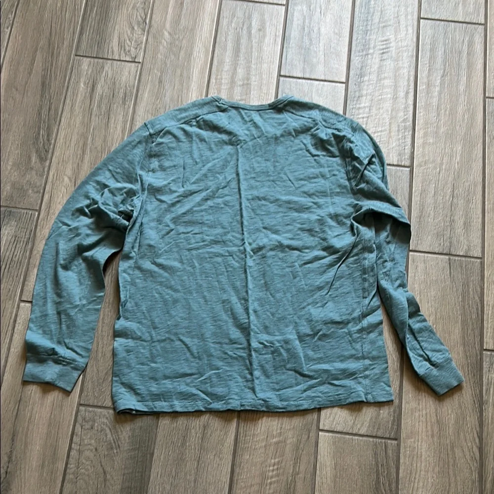 J. Crew Blue Long Sleeve Tee
